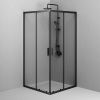 Душевой уголок Am.Pm Gem W90G-403-100100-BT 100х100 стекло прозрачное профиль черный без поддона