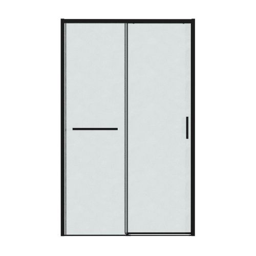 Душевая дверь Grossman Style 100.K33.05.130.21.02 130х195 стекло текстурное профиль черный