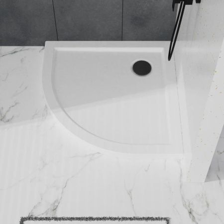 Душевой поддон акриловый Vincea H50 VST-5AQ-8080 90х80 белый с каркасом