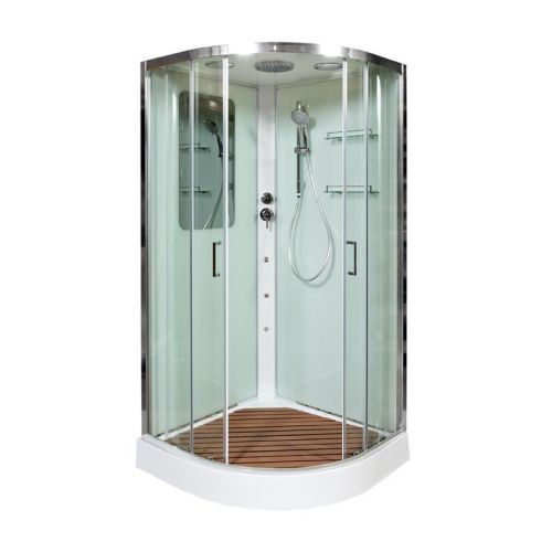 Душевая кабина AvaCan A09GM 90х90 четверть круга с крышей ориентация универсальная - фото 3