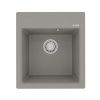 Кухонная мойка LeMark Hanka 450 9910009 45х50 цвет серый поверхность матовая