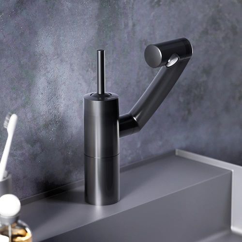 Смеситель Damixa Arc 290217364 на раковину черный - фото 3