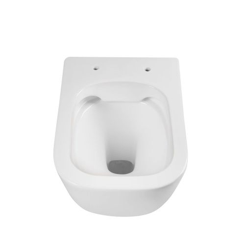 Унитаз подвесной Vincea Idea VT1-33 белый с сиденьем микролифт безободковый душевой смыв - фото 4