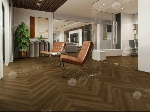 SPC ламинат Alpine Floor Parquet Light ECO 13-33 MC Дуб Далим толщина 0.4 см 43 класс 600х125 - фото 2