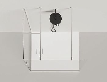 Душевой поддон из искусственного камня Salini OASI 120325MF 120х100 белый