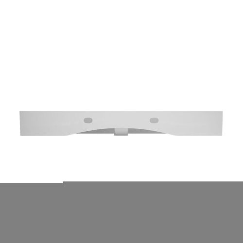 Раковина из сантехнического фарфора Wellsee Bromance 151601000 90х50 накладная цвет белый 1 отверстие под смеситель - фото 4