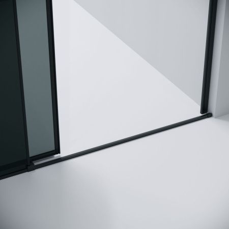 Душевая дверь Grossman Galaxy 100.K33.01.110.21.10 110х195 стекло тонированное профиль черный