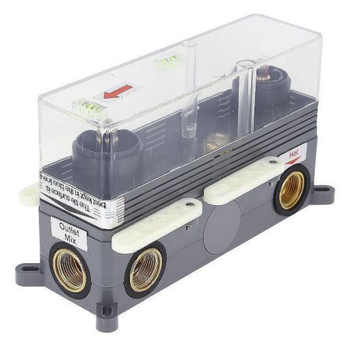 Душевая система ALMAes Olef TVZ-0898 встраиваемая в стену цвет черный с термостатом - фото 5