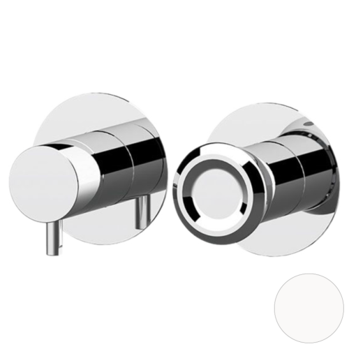 Смеситель для душа Remer Element ET93ZPBO встраиваемый в стену белый