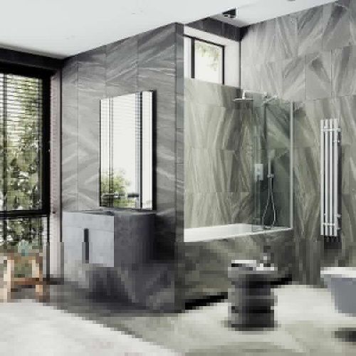 Душевая шторка на ванну Maybah Glass MGV-64-1ш 80х140 стекло прозрачное профиль белый ориентация универсальная - фото 2