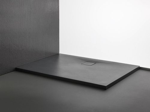 Душевой поддон из искусственного камня Kolpa-San MOONWALK 596960 100х100 черный