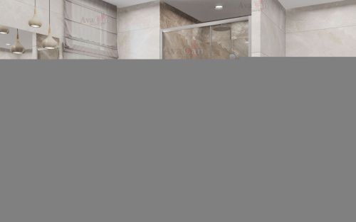 Душевая дверь AvaCan FC120 140х195 стекло прозрачное профиль хром - фото 3