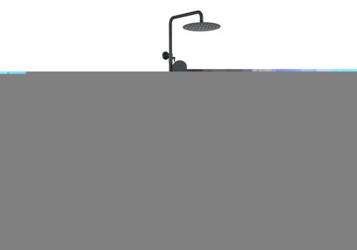 Душевая стойка Aquatek ВЕГА AQ2046MB настенная цвет черный