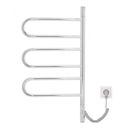 Полотенцесушитель Vincea VTD-1R2CE 52х79 электрический хром - фото 2