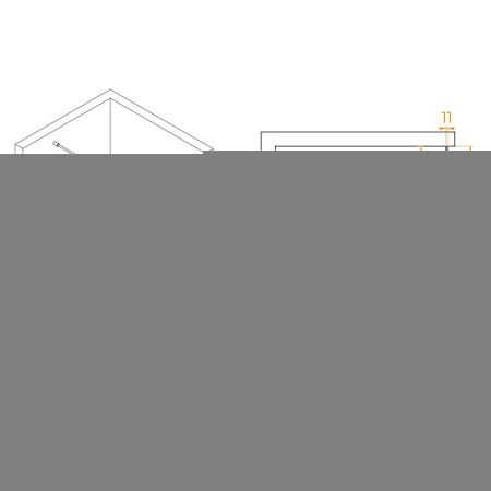 Душевая перегородка RGW Walk In 351005083-15 80х195 стекло прозрачное профиль белый