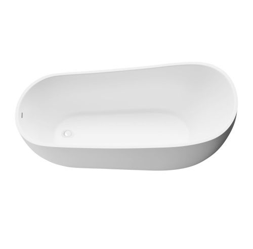 Ванна акриловая Grossman Galaxy GR-1403M 170х75 отдельностоящая овальная с ножками - фото 4