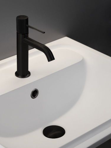 Смеситель AltroBagno Bilancia AltroBagnoBilancia0143MB на раковину черный - фото 3
