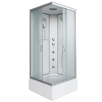 Душевая кабина Niagara Classic 11081424G 90х90 квадратная с крышей ориентация универсальная