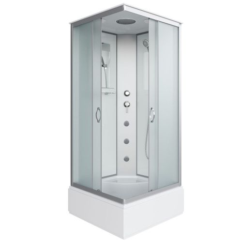 Душевая кабина Niagara Classic 11081424G 90х90 квадратная с крышей ориентация универсальная