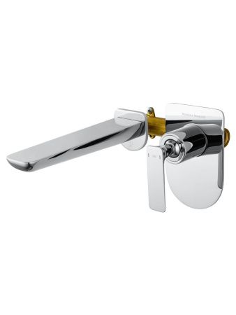 Смеситель для раковины Wonzon & Woghand Shark WW-481701-CR встраиваемый в стену хром