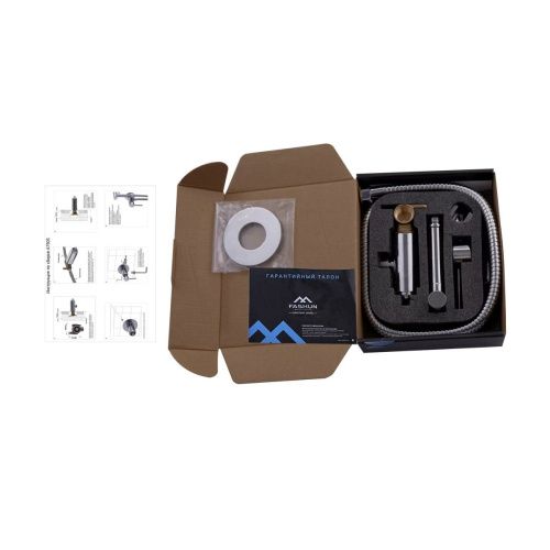 Гигиенический душ со смесителем Fashun A7505 хром - фото 5