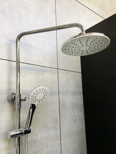 Душевая стойка AltroBagno Intento AltroBagnoIntento030104Cr настенная цвет хром - фото 5