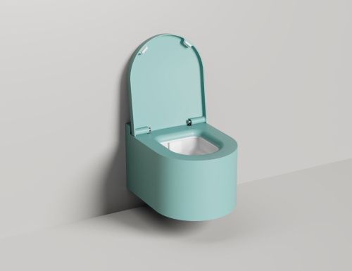 Унитаз подвесной Salini GEMELLI 240121KMF белый с сиденьем микролифт безободковый смыв торнадо - фото 4