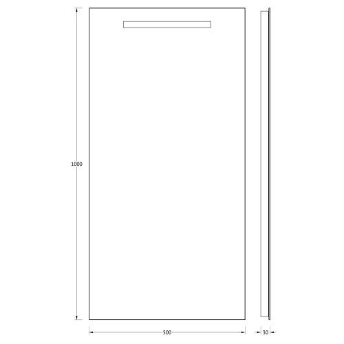 Зеркало Evoform Lumline BY 2009 50х100 подвесное - фото 2