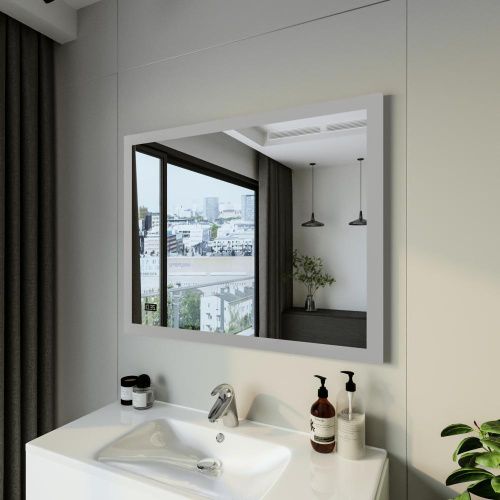 Зеркало с подсветкой Бриклаер 4627125414381 100х80 подвесное - фото 4