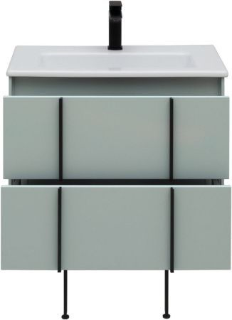 Тумба под раковину Allen Brau Reality 1.32004.PWM 70х50 подвесная цвет зеленый