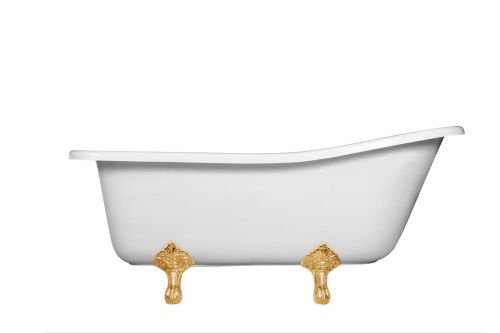 Ванна из литьевго мрамора Эстет Царская ФР-00014393 170х75 отдельностоящая овальная - фото 2