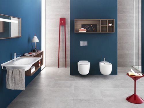 Чаша унитаза подвесная Hatria LE FIABE Y1BT01 цвет белый без сиденья душевой смыв - фото 2