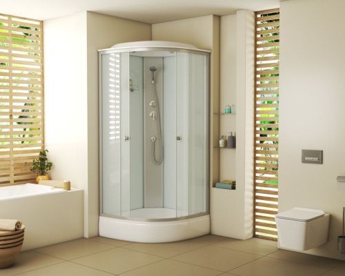 Душевая кабина Niagara Eco E90/26/MT 90х90 четверть круга с крышей ориентация универсальная - фото 3