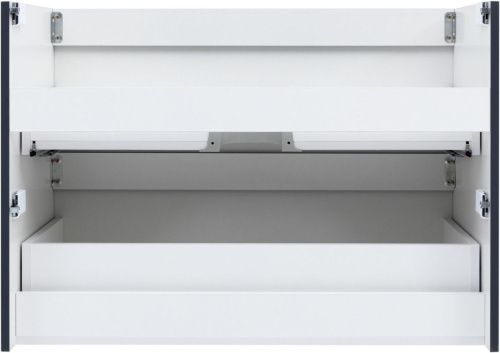 Тумба под раковину Aquanet Джейн (Flat) 00335430 90х50 подвесная цвет синий - фото 4