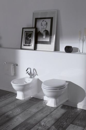 Биде подвесное Olympia Impero Style IMP220101 цвет белый - фото 3