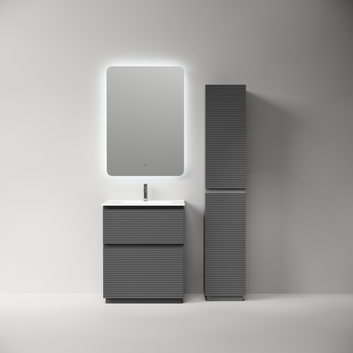 Тумба под раковину Sancos FOLK Floor FL60FGS 60х40 напольная цвет серый - фото 4