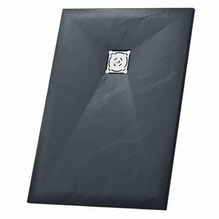 Душевой поддон RGW Stone Tray 16152810-02 100х80 искусственный камень серый без ножек