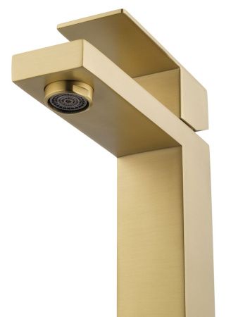 Смеситель Wonzon & Woghand WW-A40982-BG на раковину золото