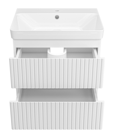 Тумба под раковину Brevita Victory VIC-09060-0102Я 60х50 подвесная цвет белый