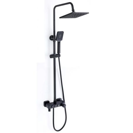 Душевая стойка Savol S-602042H настенная цвет черный