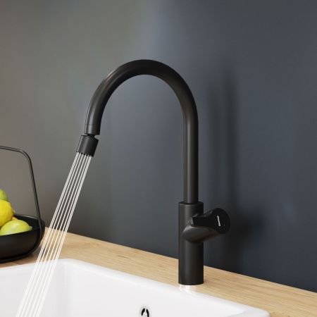 Смеситель для кухни Damixa Eclipse 310722300 на мойку черный