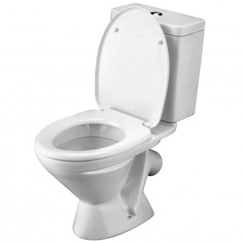 Унитаз-компакт напольный с бачком Santek Лига 1WH302197 белый с сиденьем каскадный смыв - фото 5