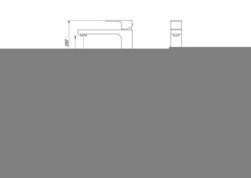 Смеситель Aquatek КЛАССИК AQ1504MB на раковину черный - фото 4