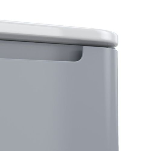 Тумба с раковиной Iddis Edifice EDI60L0i95K 60х50 подвесная цвет серый - фото 4