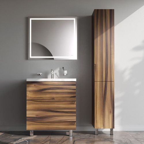 Тумба под раковину Am.Pm Gem M90FSX0752HF 80х40 напольная цвет коричневый - фото 5