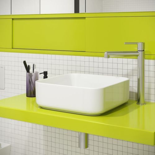 Смеситель IDDIS Aiger AIGSB01i01 на столешницу хром - фото 2