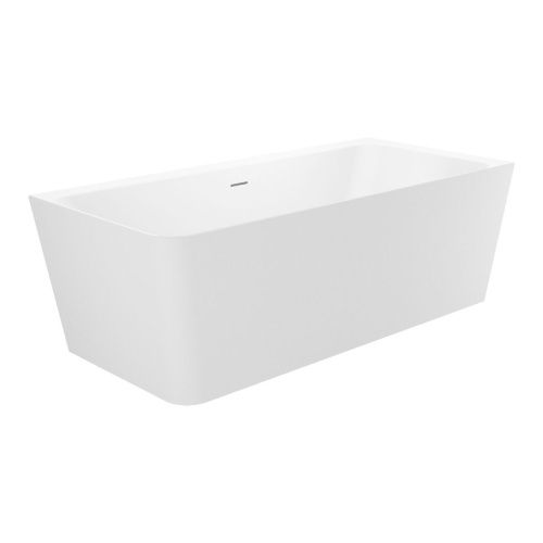 Ванна акриловая Wellsee Bromance 231603000 170х80 пристенная асимметричная с ножками - фото 2