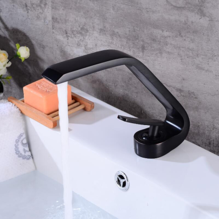 Смеситель BOCH MANN HOE B BM9633 на раковину черный