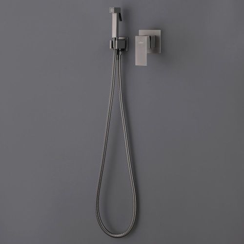 Гигиенический душ со смесителем Abber Daheim AF8225NG никель - фото 3