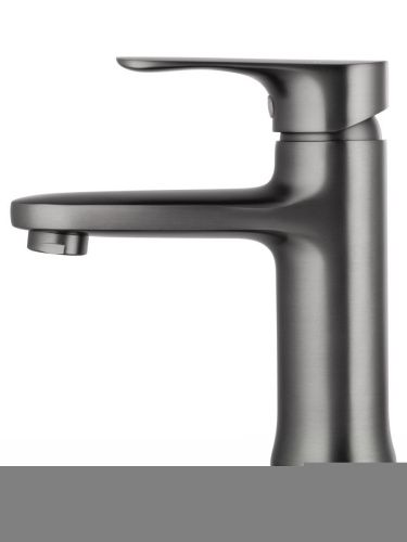 Смеситель Wonzon & Woghand WW-XH-011-BGG на раковину серый - фото 2